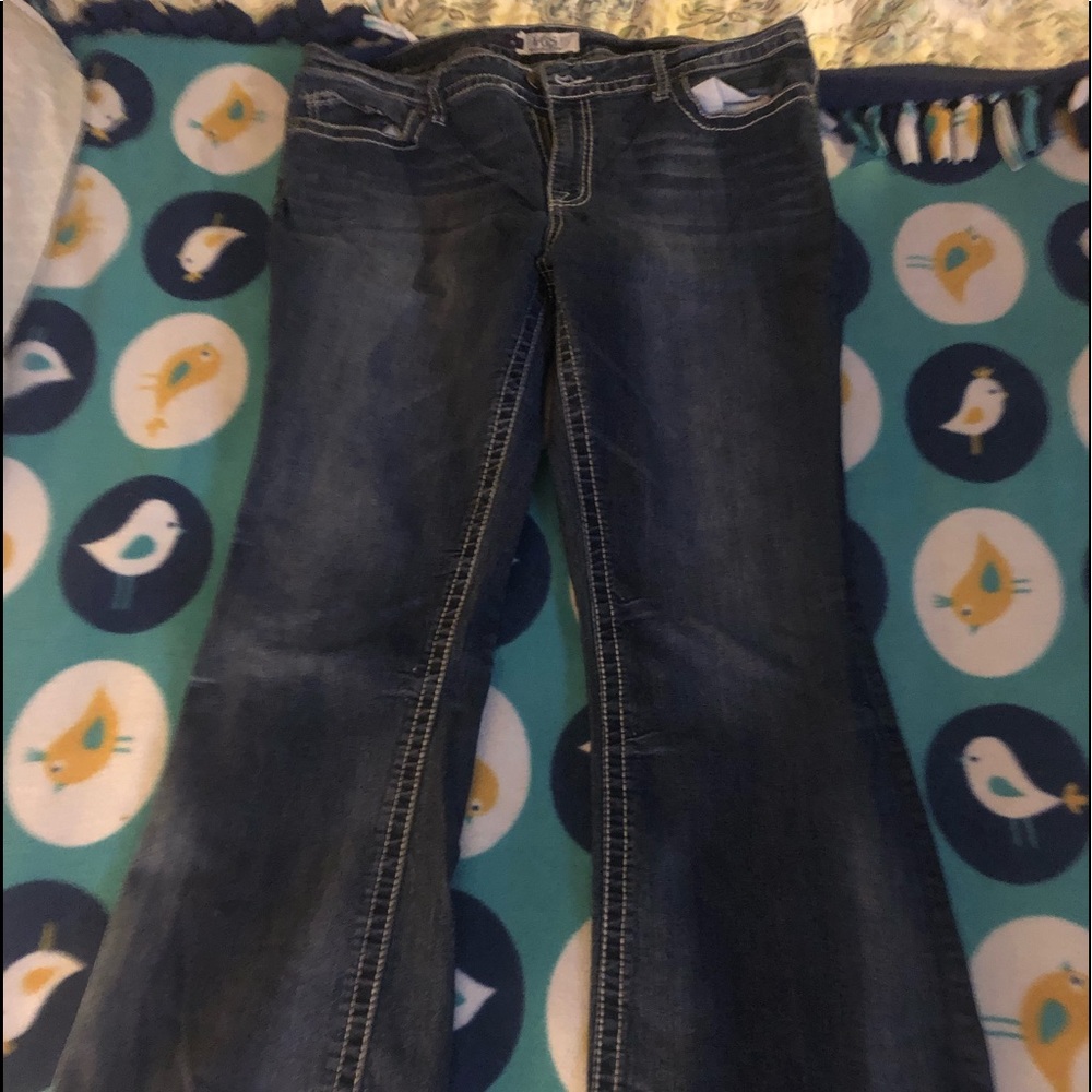 VG size 16 bootcut dark wash jeans
